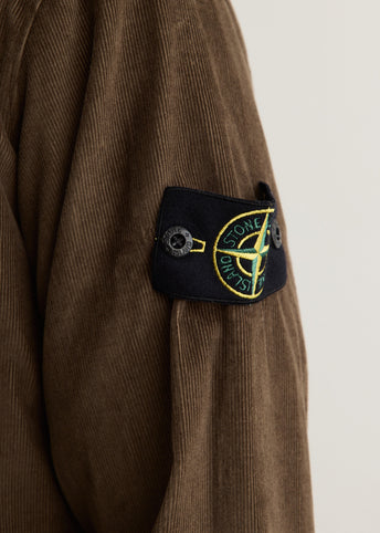 Cotton Micro Corduroy Overshirt