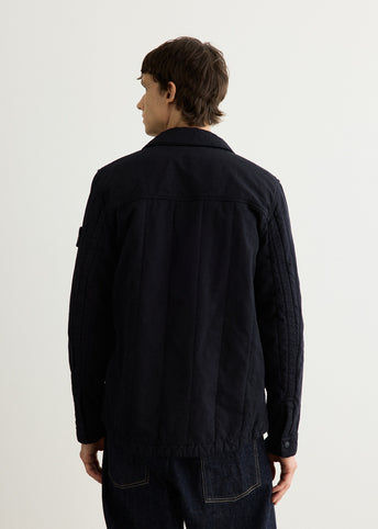 Ghost Cotton Linen Quilted Jacket