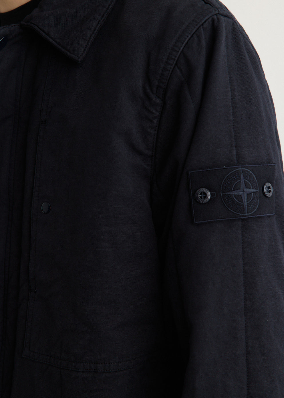 Ghost Cotton Linen Quilted Jacket