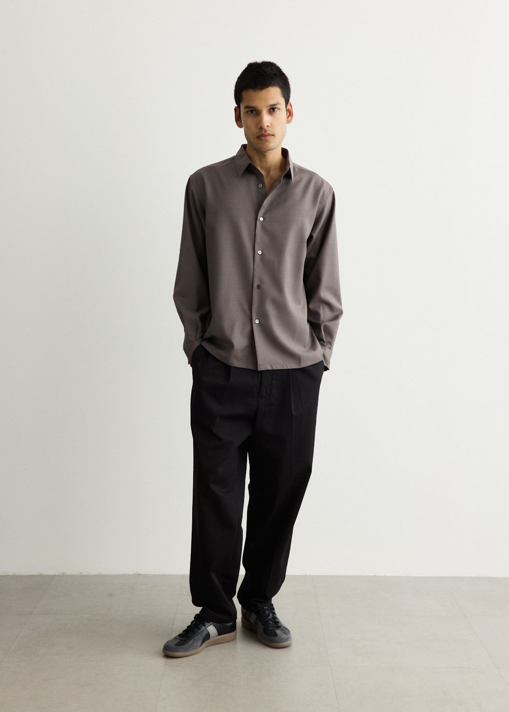Kenmare Tropical Wool LS Shirt