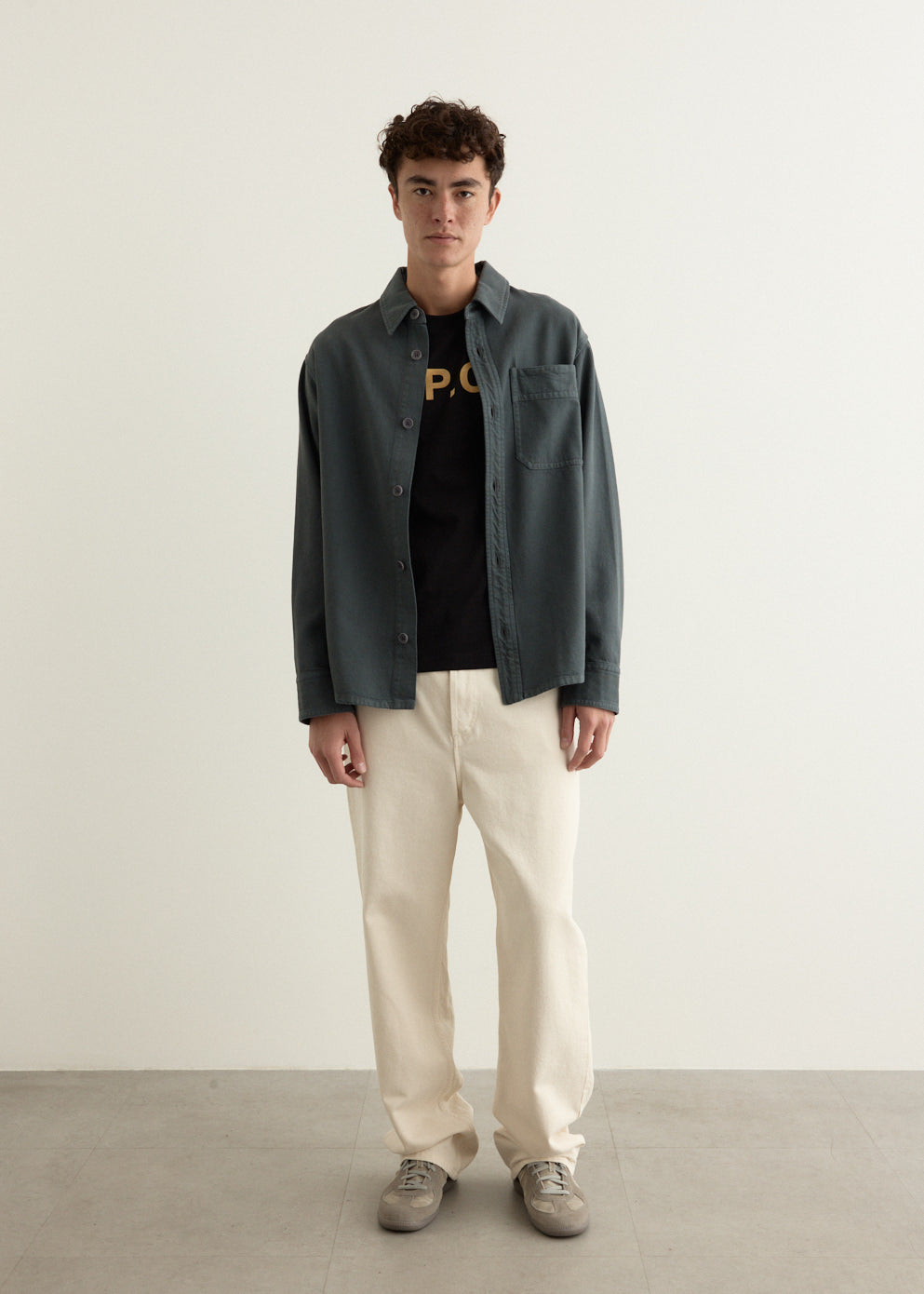 Basile Brodee Poitrine Overshirt
