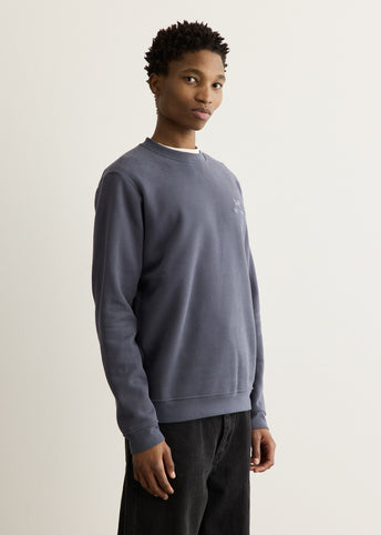 Emblem Fleece Crew Sweatshirt