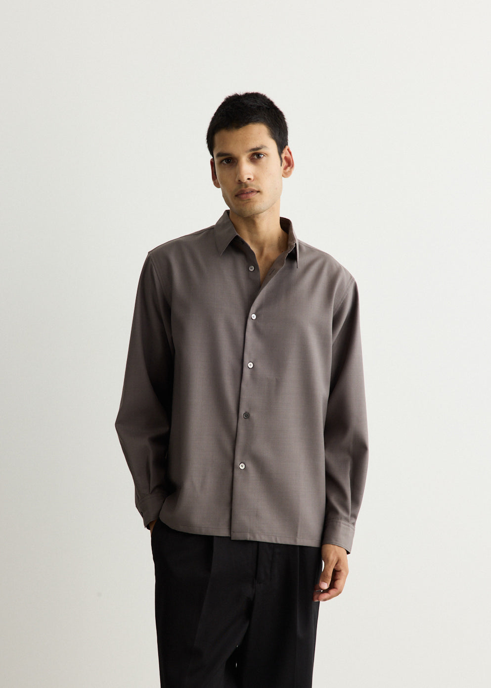 Kenmare Tropical Wool LS Shirt
