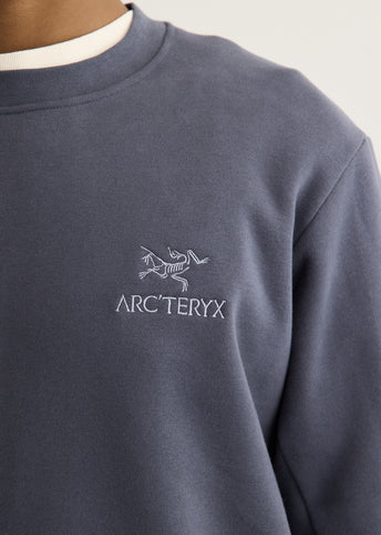 Emblem Fleece Crew Sweatshirt