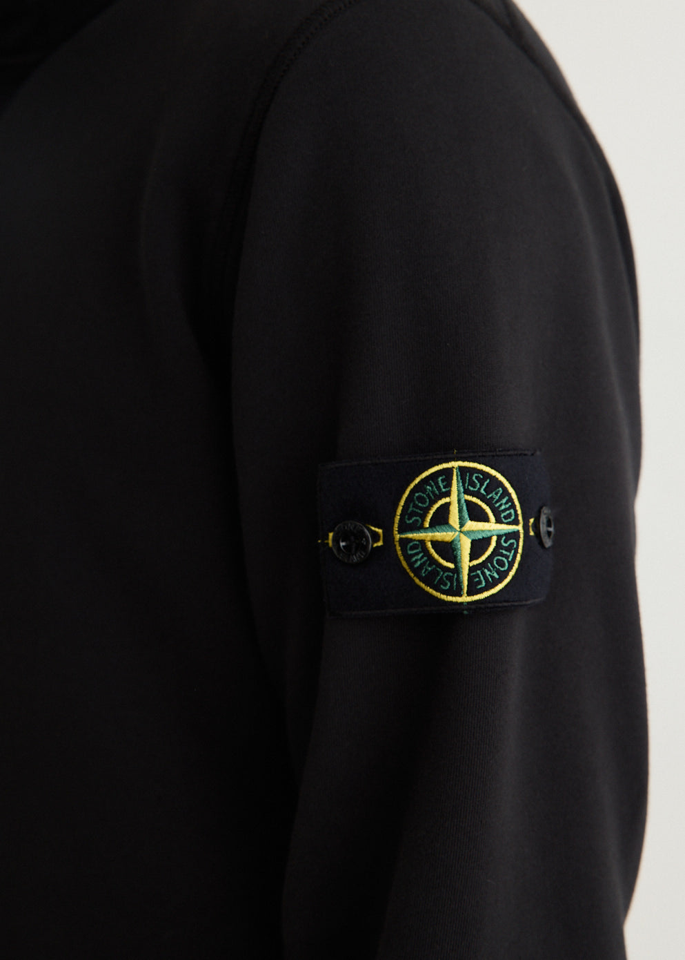 Organic Cotton Fleece Half Zip Sweatshirt