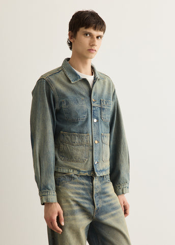 x Brain Dead Selvedge Chore Jacket