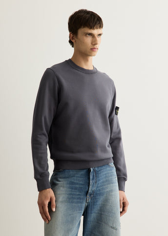Organic Cotton Fleece Garment Dyed Crew Sweatshirt