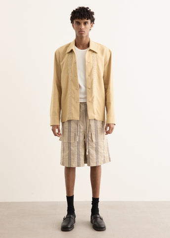 Embroidered Resort Jacket