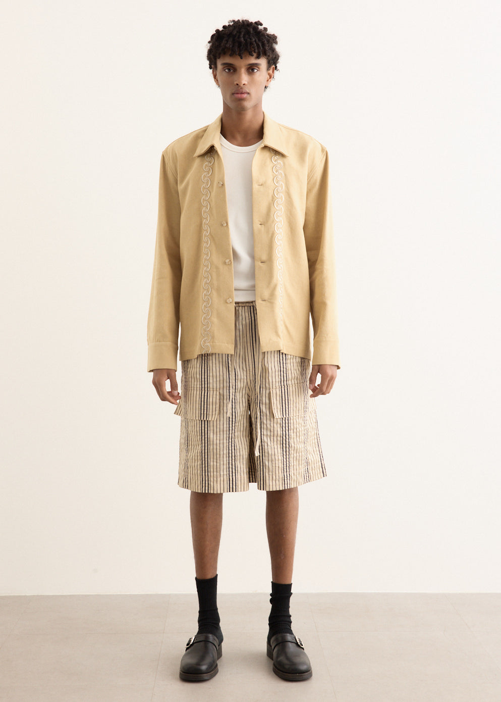 Embroidered Resort Jacket