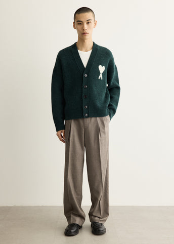 Cardigan With Contrasted Ami De Coeur