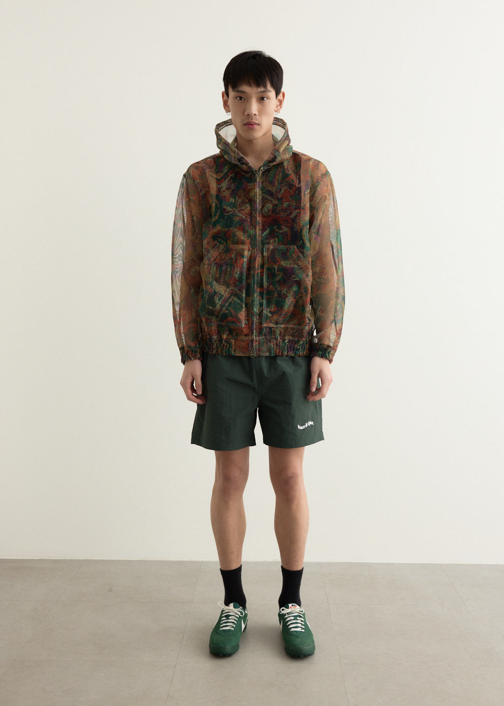 Heavyweight Mesh Zipped Work Hoody