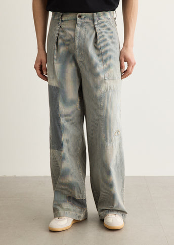 Liberty Hickoree Fatigue Baggy Pants (Rushfield Remake)