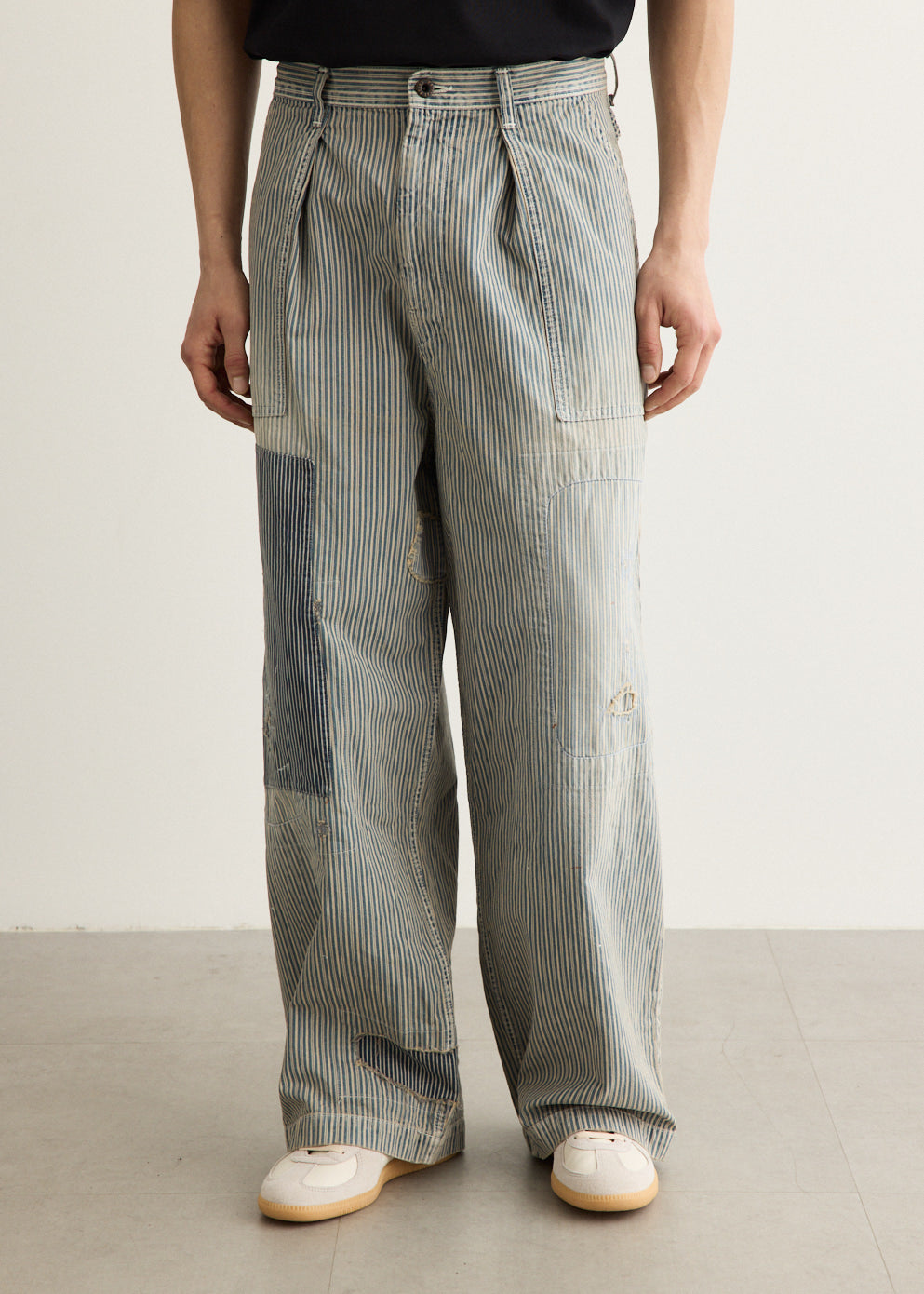 Liberty Hickoree Fatigue Baggy Pants (Rushfield Remake)