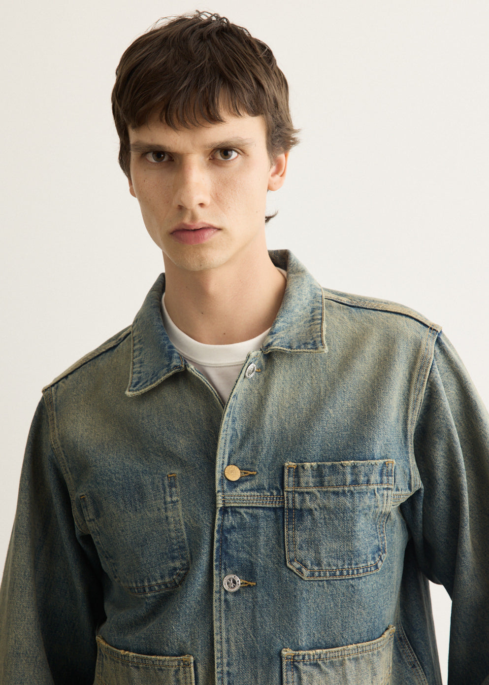 x Brain Dead Selvedge Chore Jacket