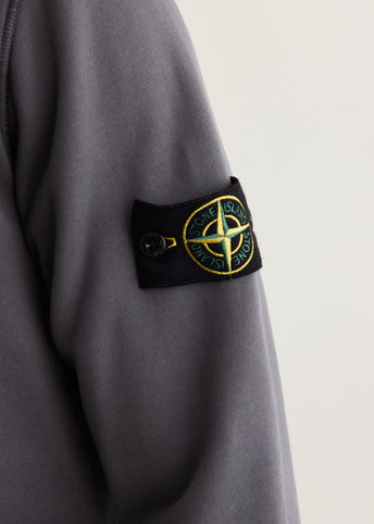 Organic Cotton Fleece Garment Dyed Crew Sweatshirt