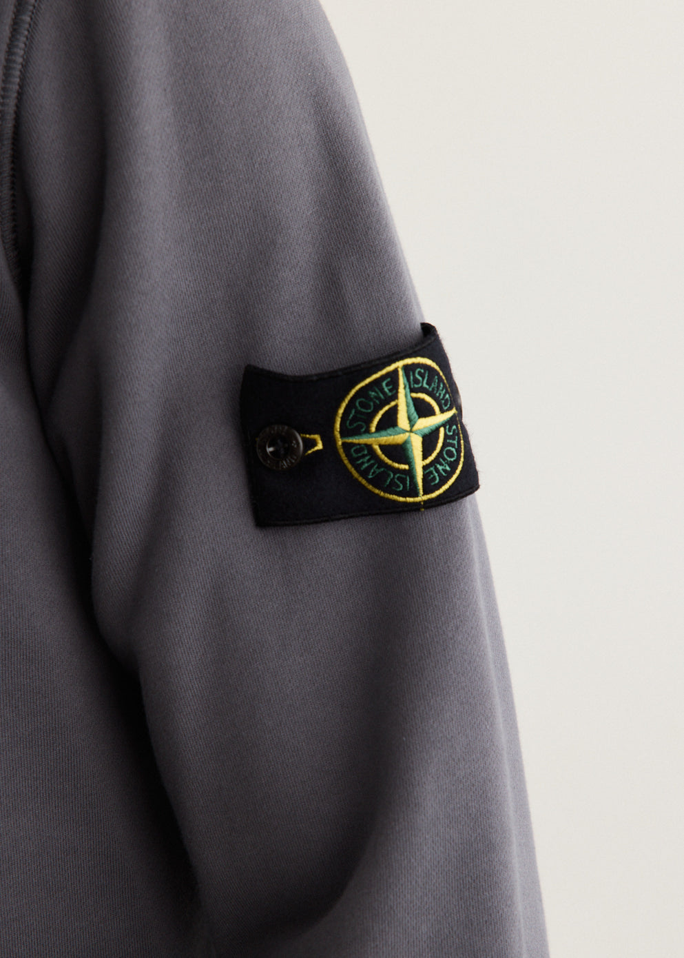 Organic Cotton Fleece Garment Dyed Crew Sweatshirt