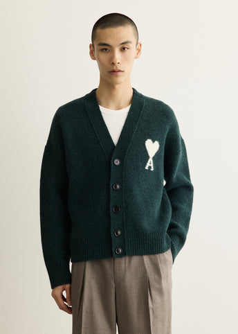 Cardigan With Contrasted Ami De Coeur