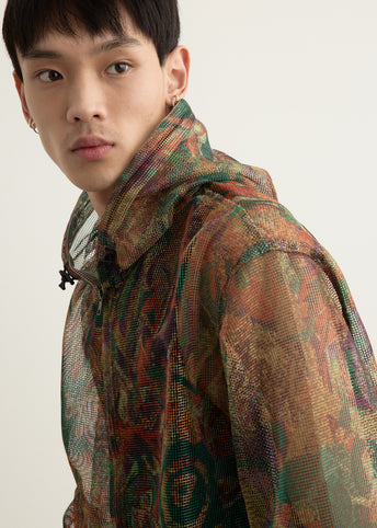 Heavyweight Mesh Zipped Work Hoody