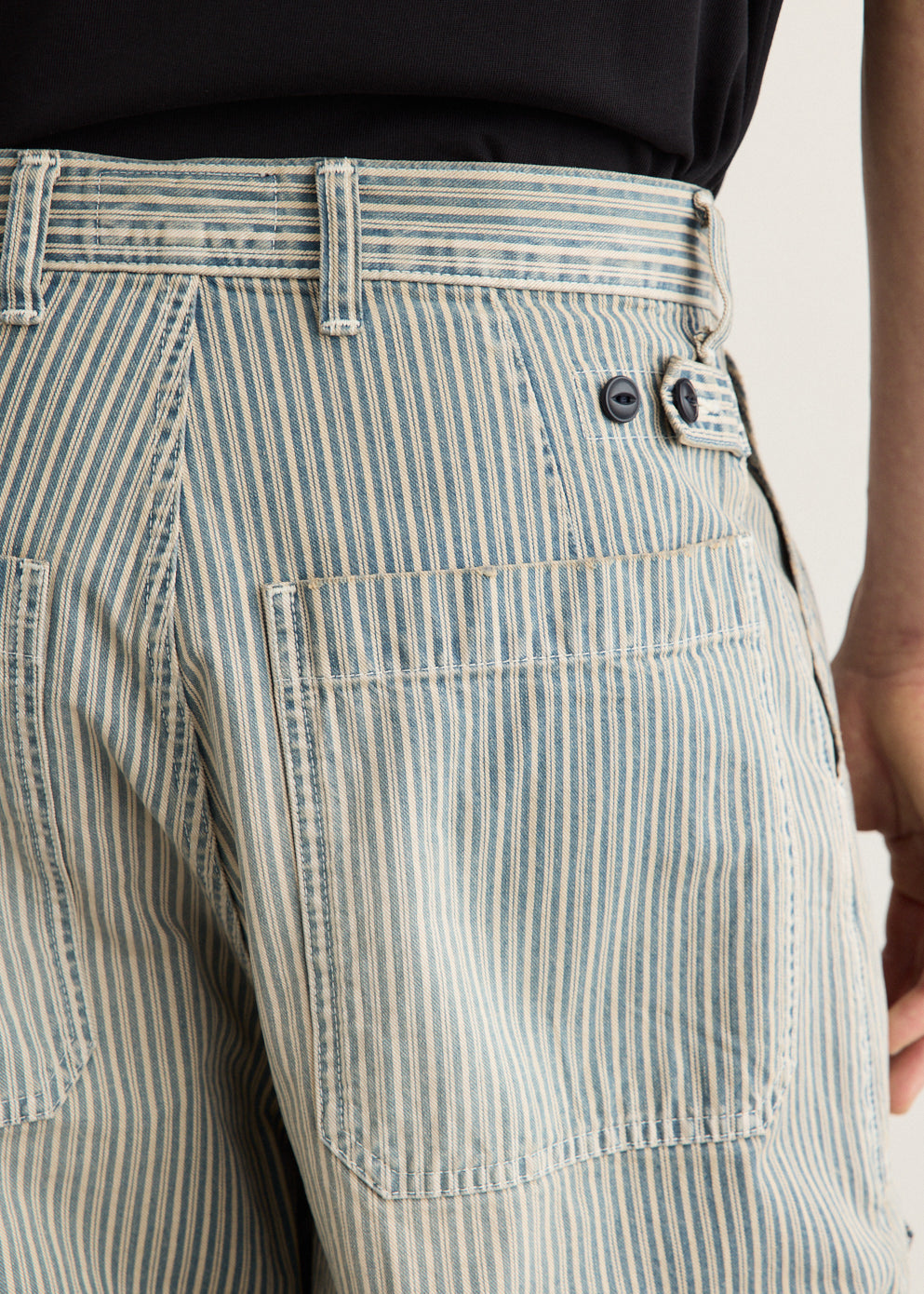 Liberty Hickoree Fatigue Baggy Pants (Rushfield Remake)