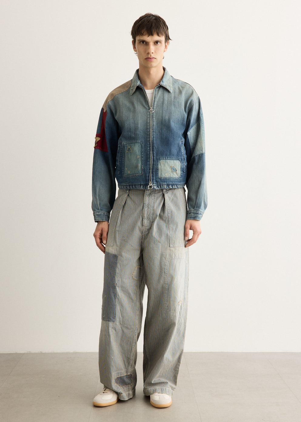 Liberty Hickoree Fatigue Baggy Pants (Rushfield Remake)