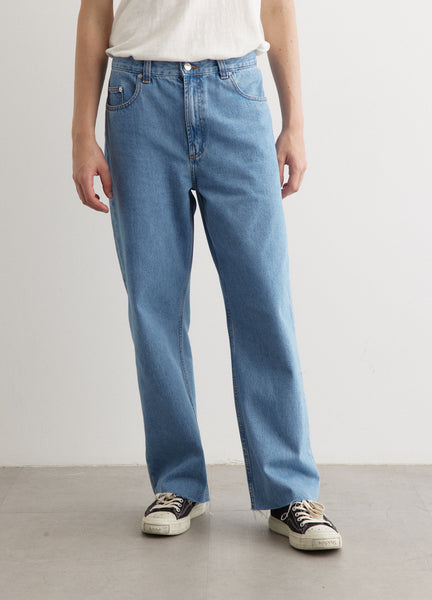 (アーペーセー)A.P.C. Relaxed Raw Edge Jeans COGXL F09210 IAB A.P.C｜JEANS (Relaxed Raw Edge Jeans (COGXL F09210 IAB