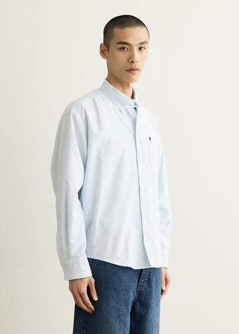 Boxy Embroidered Ami de Coeur Shirt