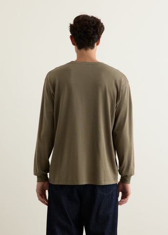 Luster Plaiting Long Sleeve T-Shirt