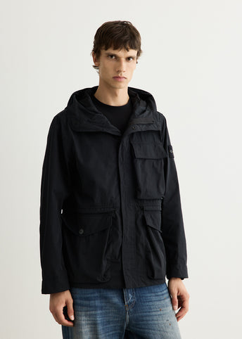 Micro Twill Short Parka Jacket