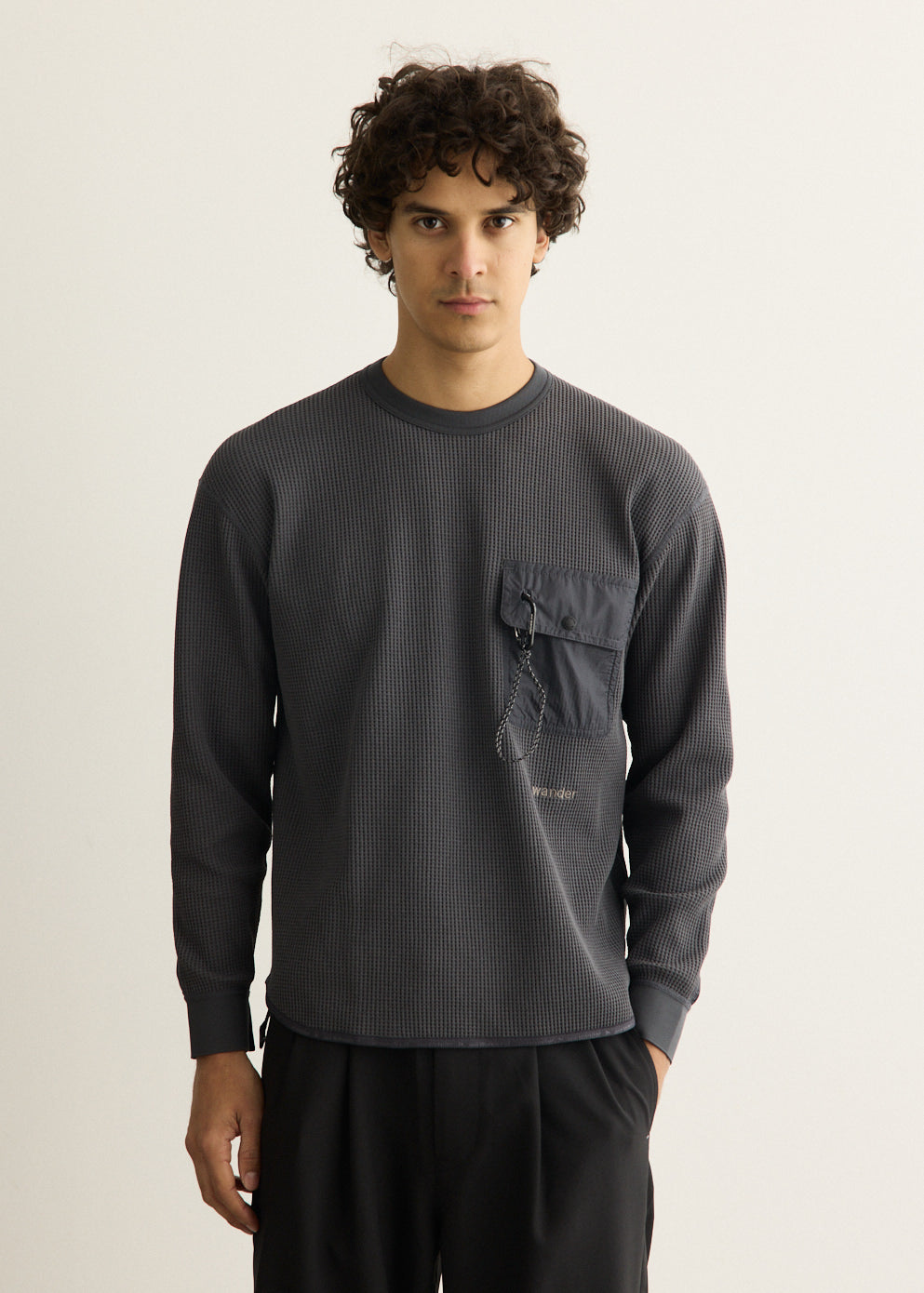 PE Waffle Long Sleeve T-Shirt