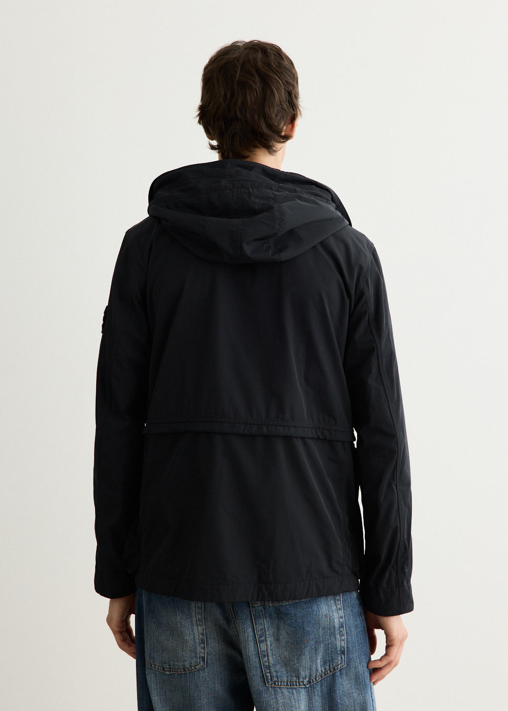 Micro Twill Short Parka Jacket