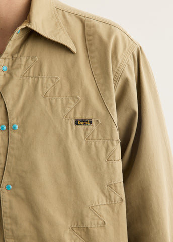 Shirting Chino Thunderbird Husky Western Shirt