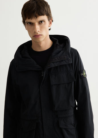 Micro Twill Short Parka Jacket