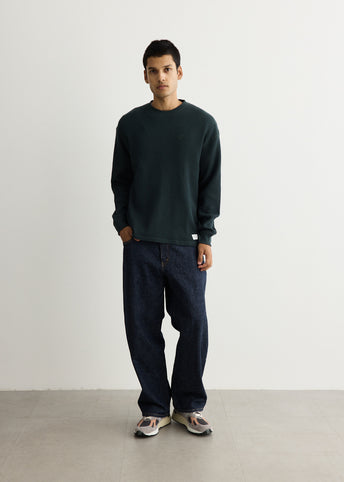 Alex Heavy Waffle Relaxed Long Sleeve T-Shirt
