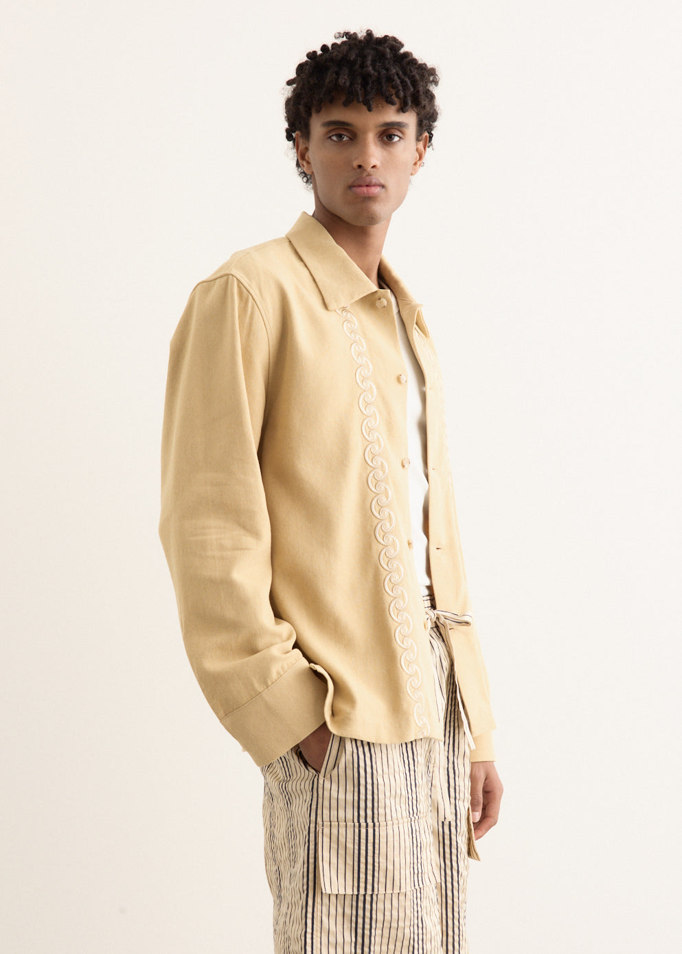 Embroidered Resort Jacket