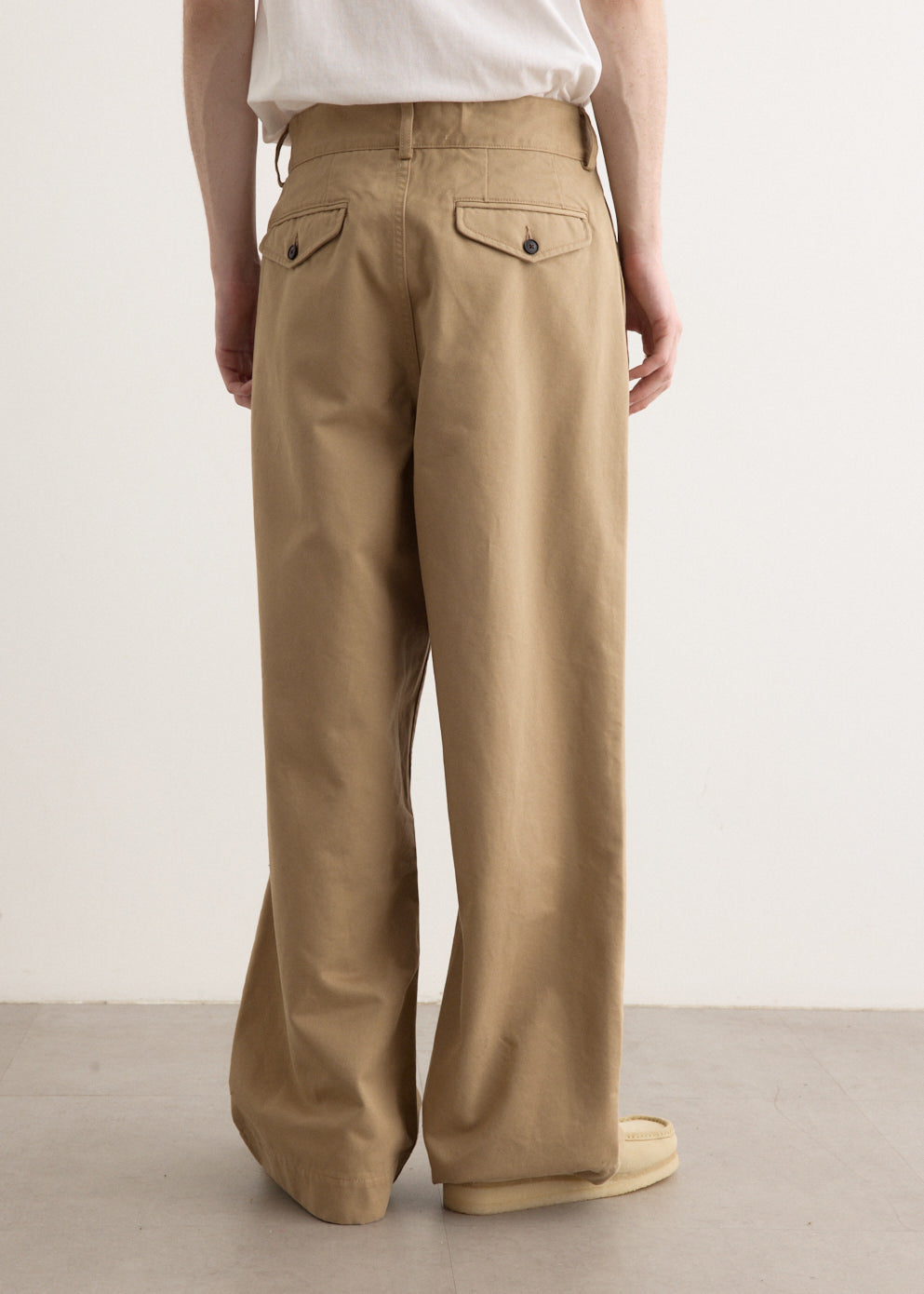 Single Pleat Baggy Pant