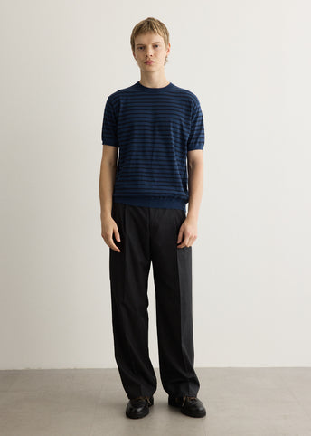 Ultra Fine Tropical Wool Two-Tuck Slacks