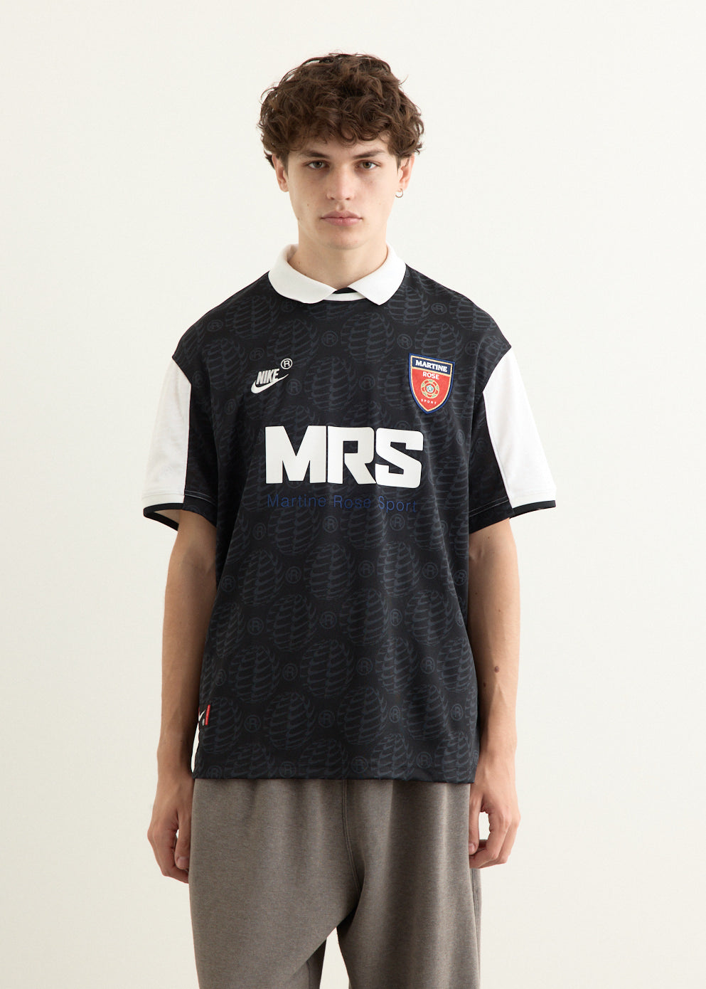 martine rose nike dress shirt x Martine Rose Dress Shirt in White