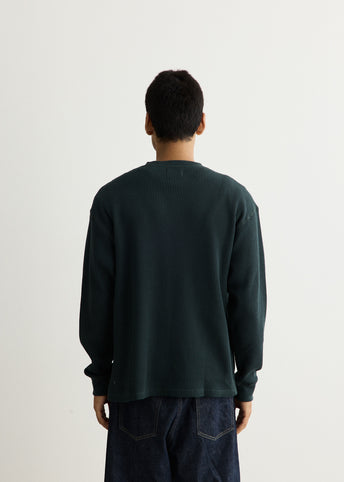 Alex Heavy Waffle Relaxed Long Sleeve T-Shirt