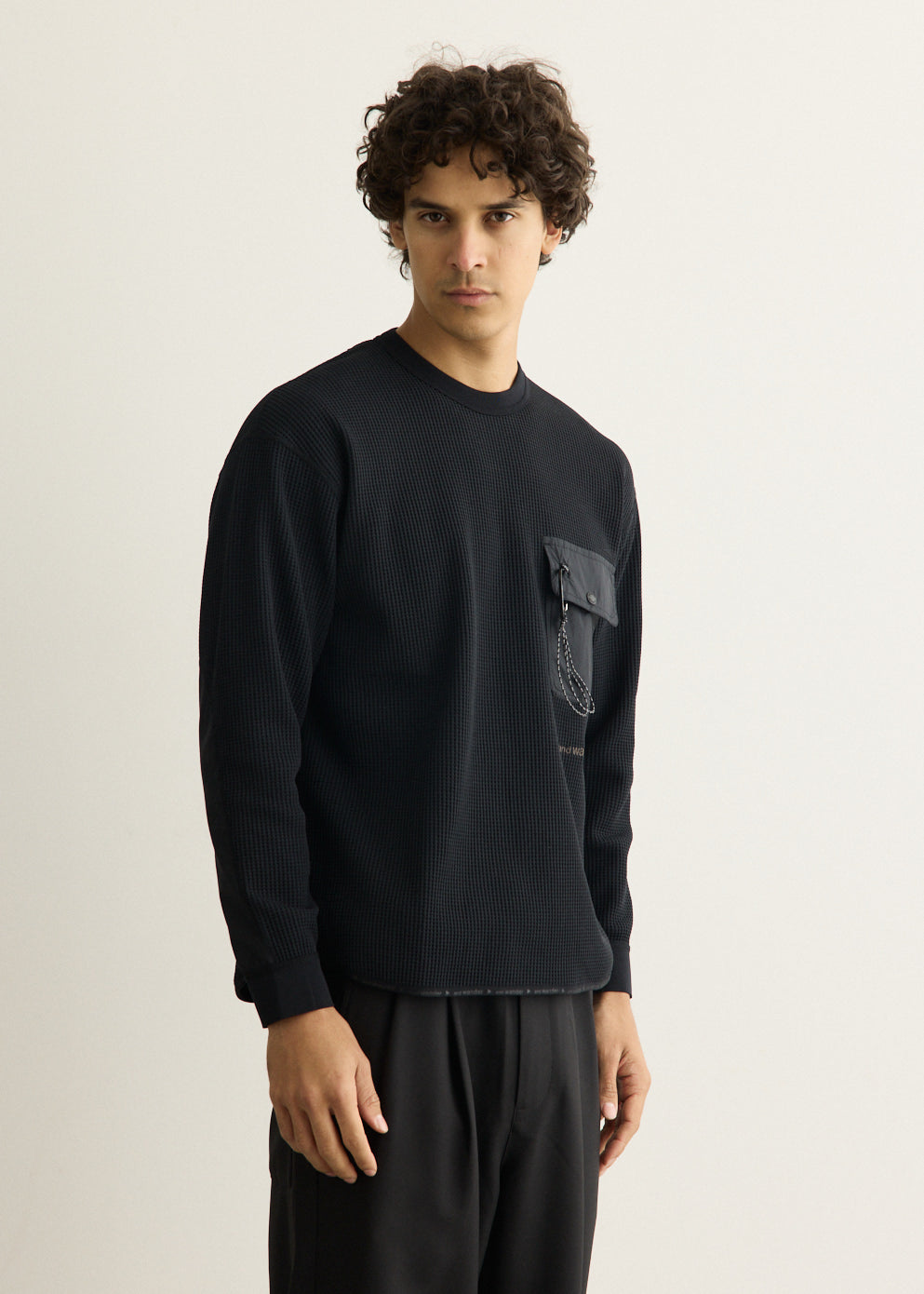PE Waffle Long Sleeve T-Shirt