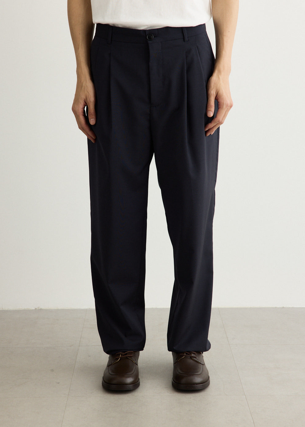 Double Pleated Trousers