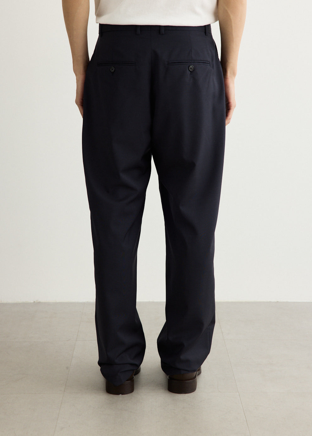 Double Pleated Trousers