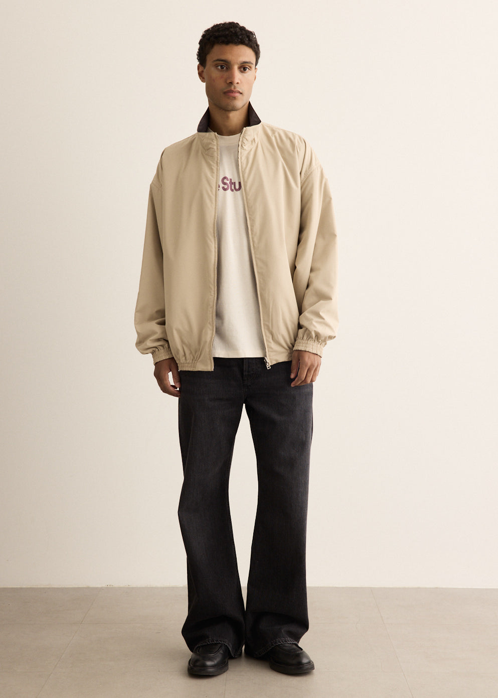 Reversible Technical Taffeta Jacket