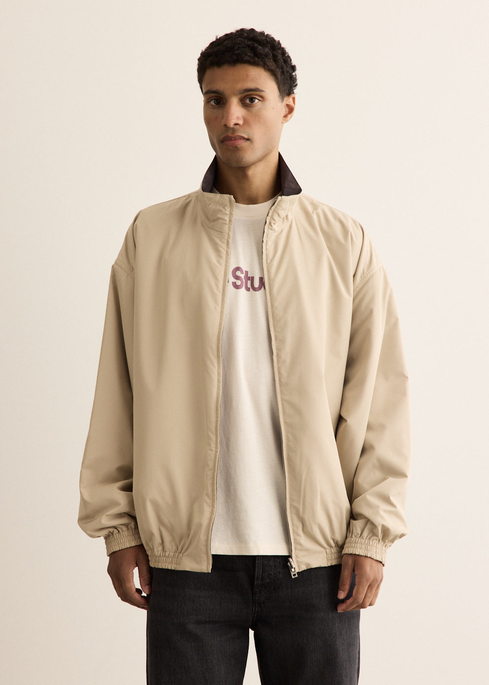 Reversible Technical Taffeta Jacket