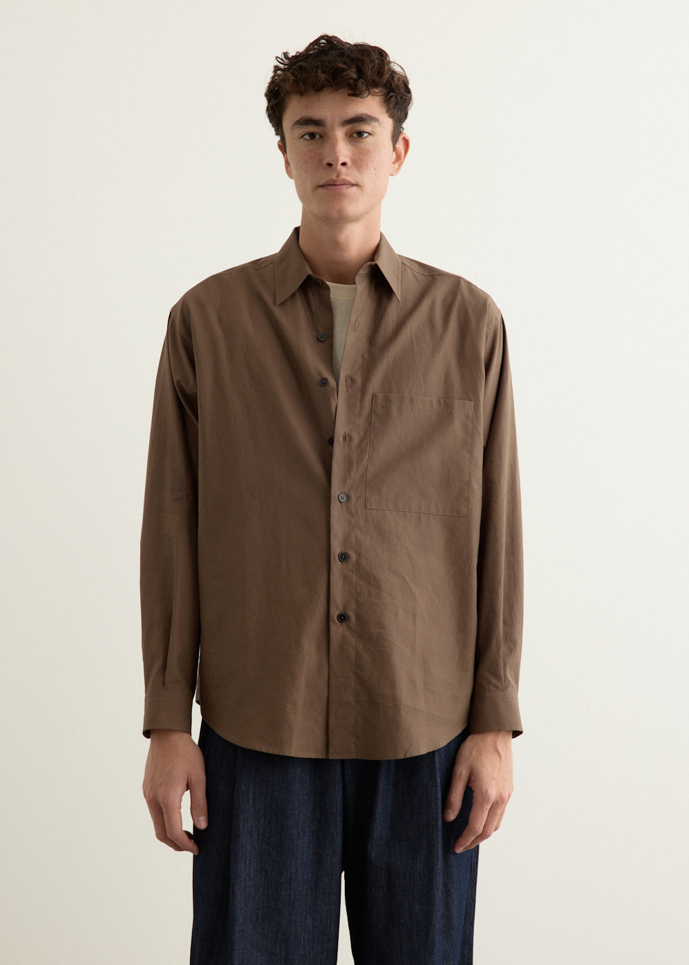 Washed Finx Twill Big Shirt