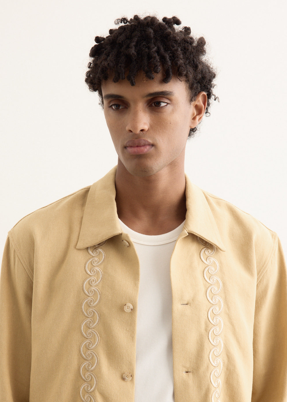 Embroidered Resort Jacket