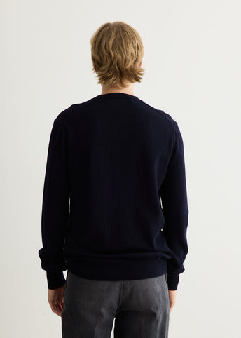 Red Heart V-Neck Sweater