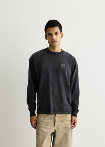 Collegiate Printed Long Sleeve T-Shirt