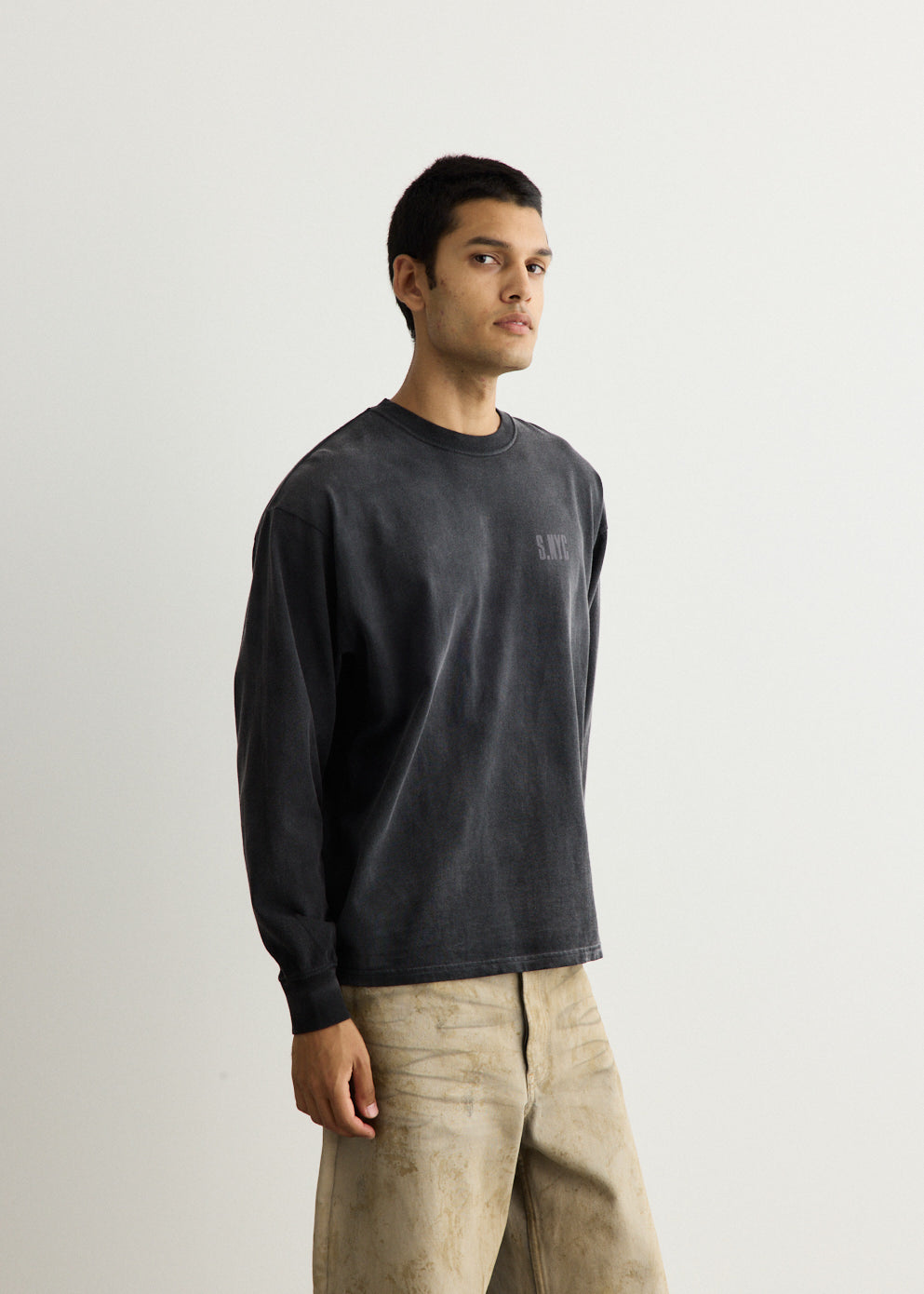 Collegiate Printed Long Sleeve T-Shirt