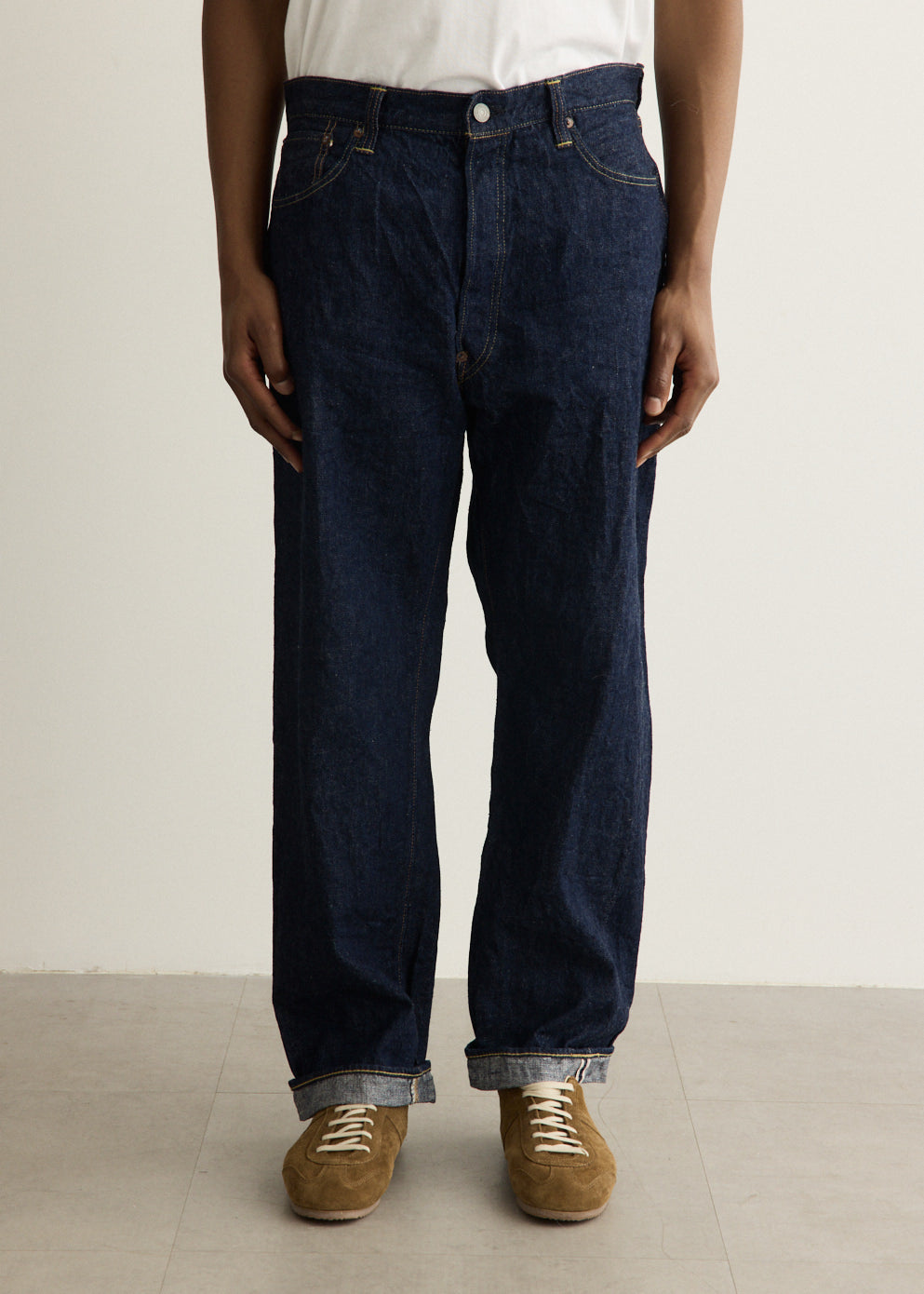 Grand Dad's Fit Denim Pants