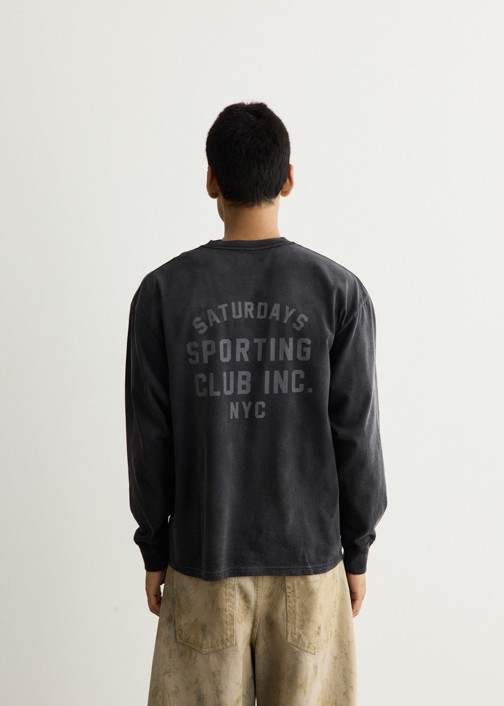 Collegiate Printed Long Sleeve T-Shirt